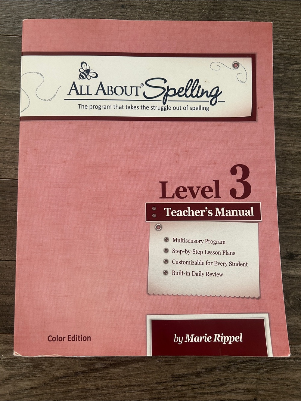 all about spelling level 3 teachers manual